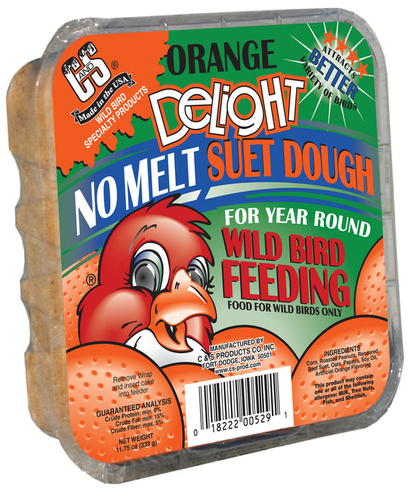 Orange Delight No Melt Wild Bird Suet Dough