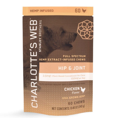 CHARLOTTE'S WEB HIP & JOINT CHEWS FOR DOGS