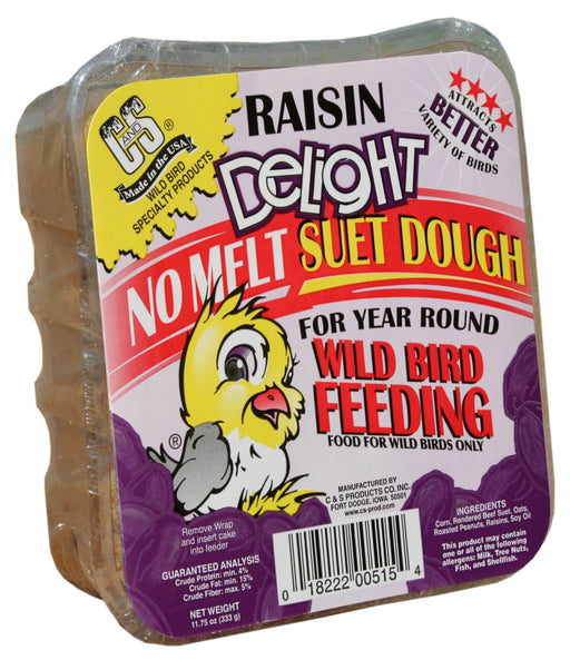 Raisin Delight No Melt Suet Dough