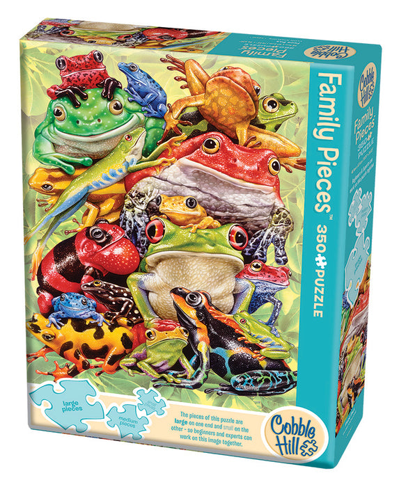 FROG PILE 350 PIECE FAMILY PUZZLE