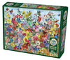 BUTTERFLY GARDEN 1,000 PIECE PUZZLE