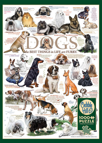 DOG QUOTES 1,000 PIECE PUZZLE