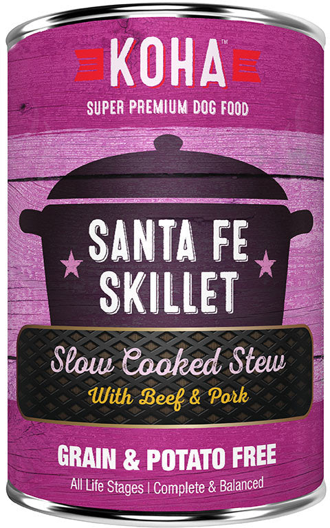 KOHA Santa Fe Skillet: Beef & Pork Stew Dog Food