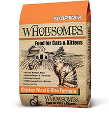 SPORTMiX® Wholesomes™ Chicken Meal & Rice Formula Cat Food