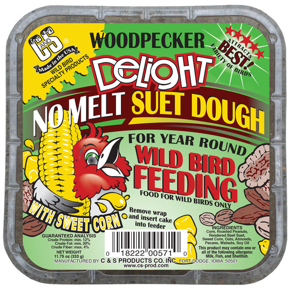 Woodpecker Delight No Melt Suet Dough