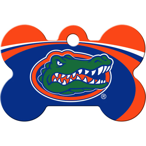 Florida Gators Dog Tag, Large Bone